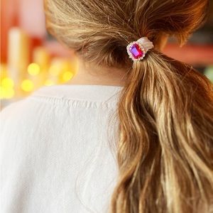 Jeweled Elastic Ponytail Holder